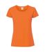 Fruit Of The Loom Womens/Ladies Fit Ringspun Premium Tshirt (Orange) - UTRW5975