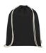 Organic 5l Drawstring Bag One Size Black Floso-1