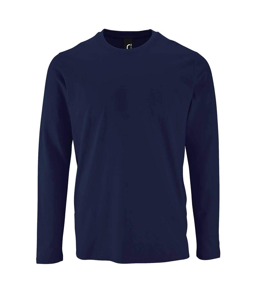 T-shirt manches longues imperial homme bleu marine SOLS