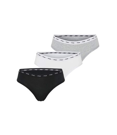 Lot de 3 culottes femme uni Fila