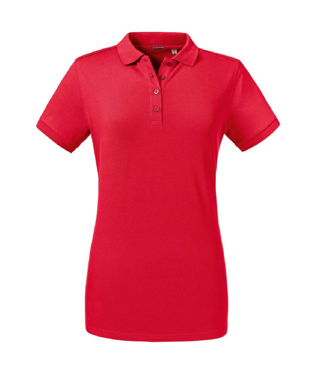 Polo manches courtes femmes rouge Russell