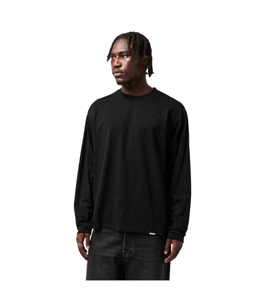 T-shirt Manches Longues Homme Noir Represent-4