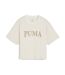 T-shirt beige femme puma squad-1
