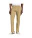 Pantalon en velours droit beige homme lee sand - w32-l32-1