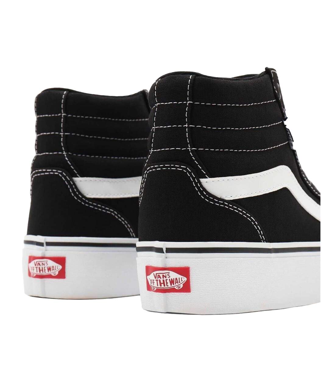 Baskets Montantes Filmore Femme Noir Blanc Vans-4