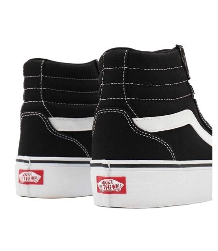 Baskets Montantes Filmore Femme Noir Blanc Vans
