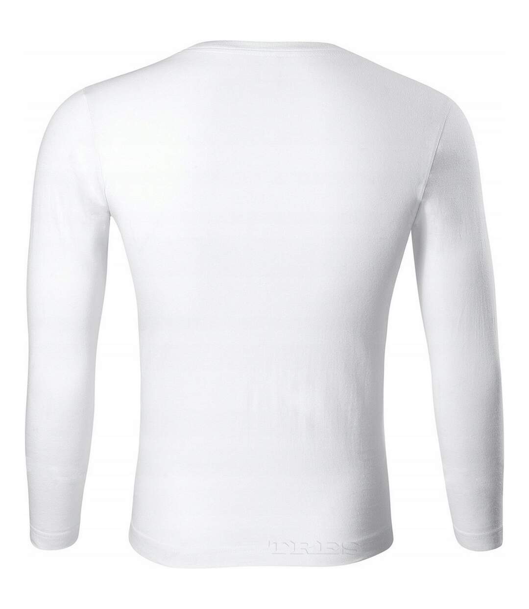 T-shirt Manches Longues Progress Homme Blanc Malfini-2
