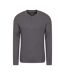 Mens selby waffle henley t-shirt charcoal Mountain Warehouse