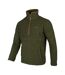 Mens Sherpa Fleece Quarter Zip Fleece Olive Jack Pyke-3