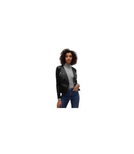 Veste Motard Femme Noir Vero Moda