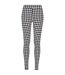 Legging Motif/style Pied-de-poule Femme Noir Urban Classics-1