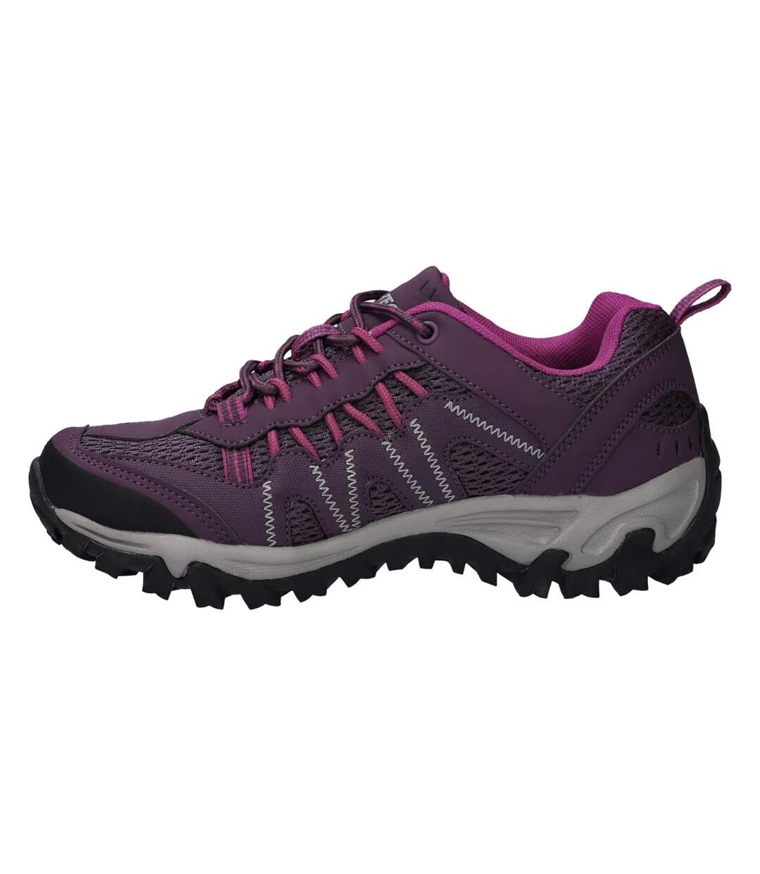 Chaussures De Marche Jaguar Femme Prune Fuchsia Hi-Tec-3
