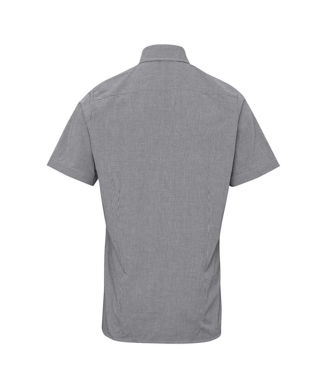 Chemise Homme Noir Blanc Premier-2