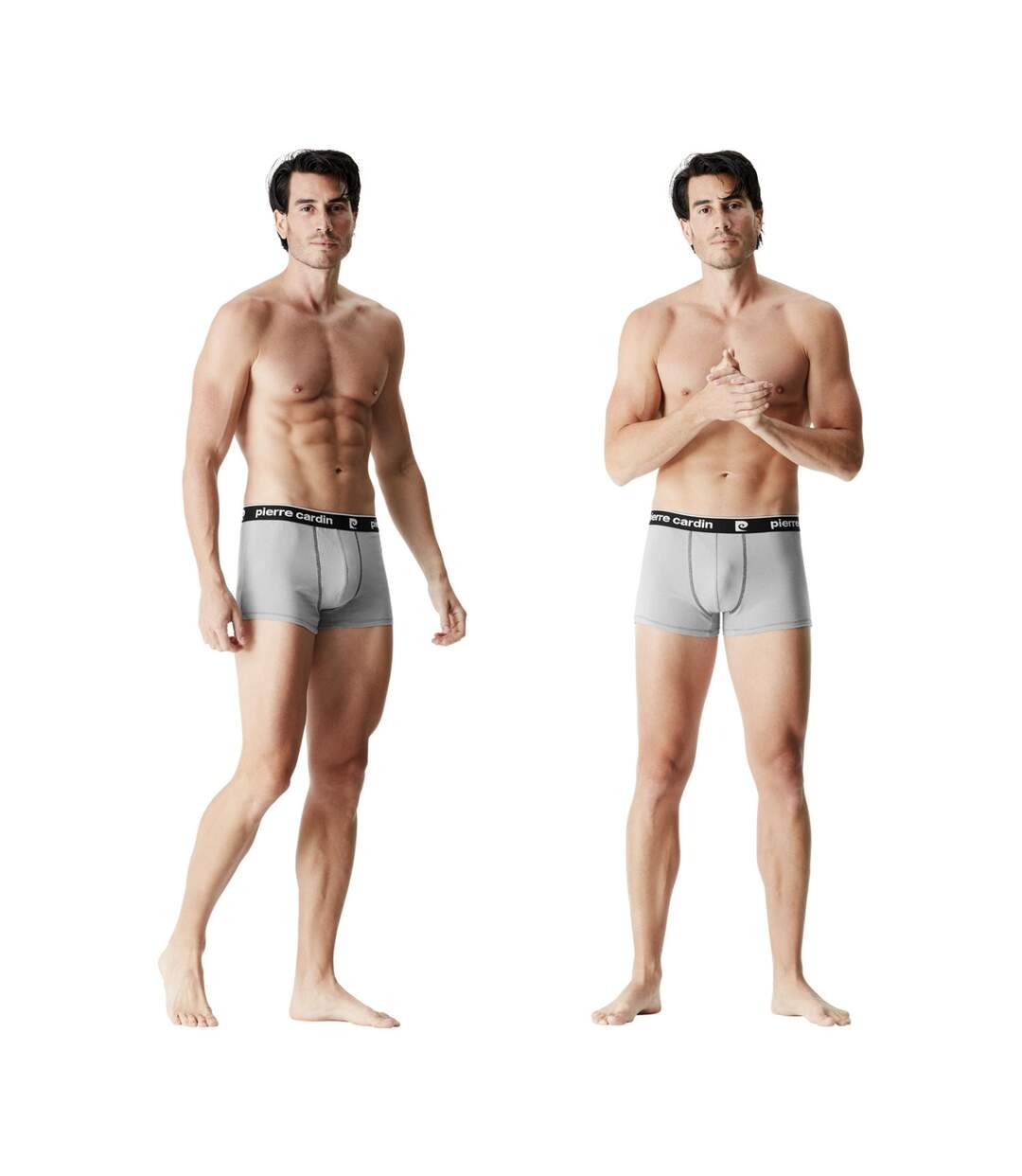 Lot de 4 boxers homme en coton Basic Pierrecardin