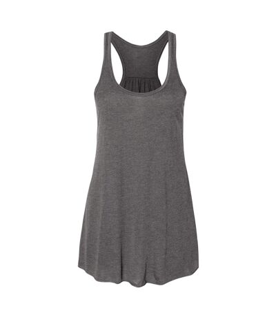 Bella Flowy Débardeur Dos Nageur Femme Gris Foncé Bella + Canvas