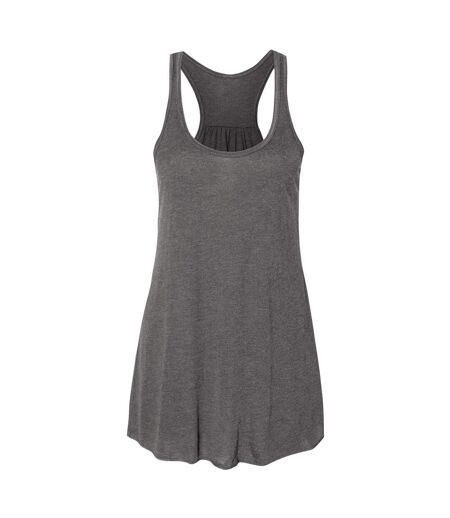 Bella Flowy Débardeur Dos Nageur Femme Gris Foncé Bella + Canvas