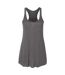 Bella Flowy Débardeur Dos Nageur Femme Gris Foncé Bella + Canvas-1