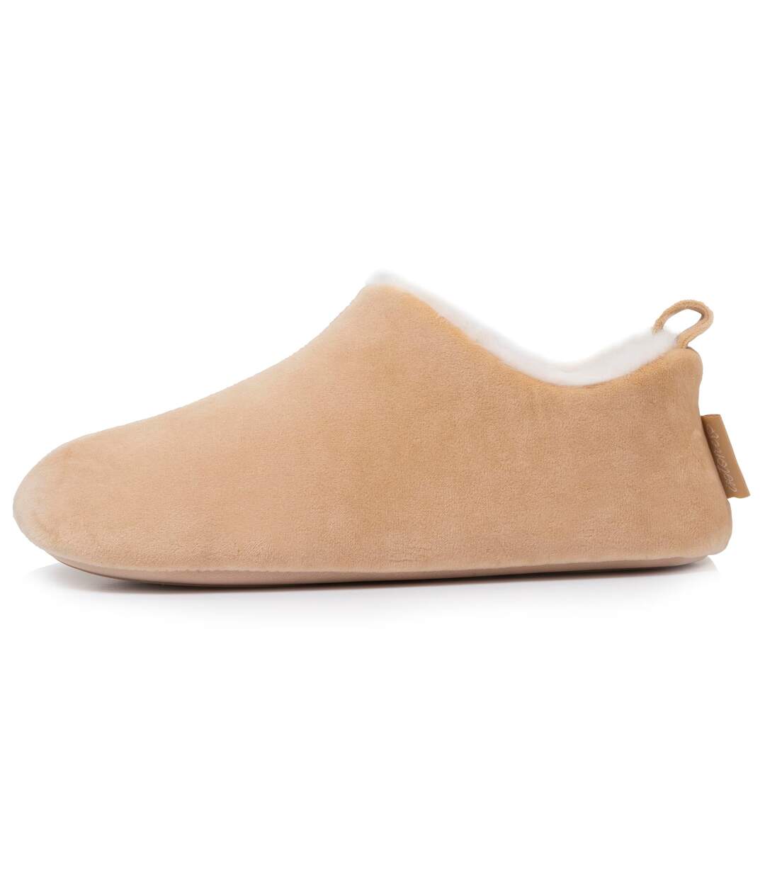 Isotoner Chaussons extra-light Bottillons femme microvelours - semelle à picots antidérapants-3