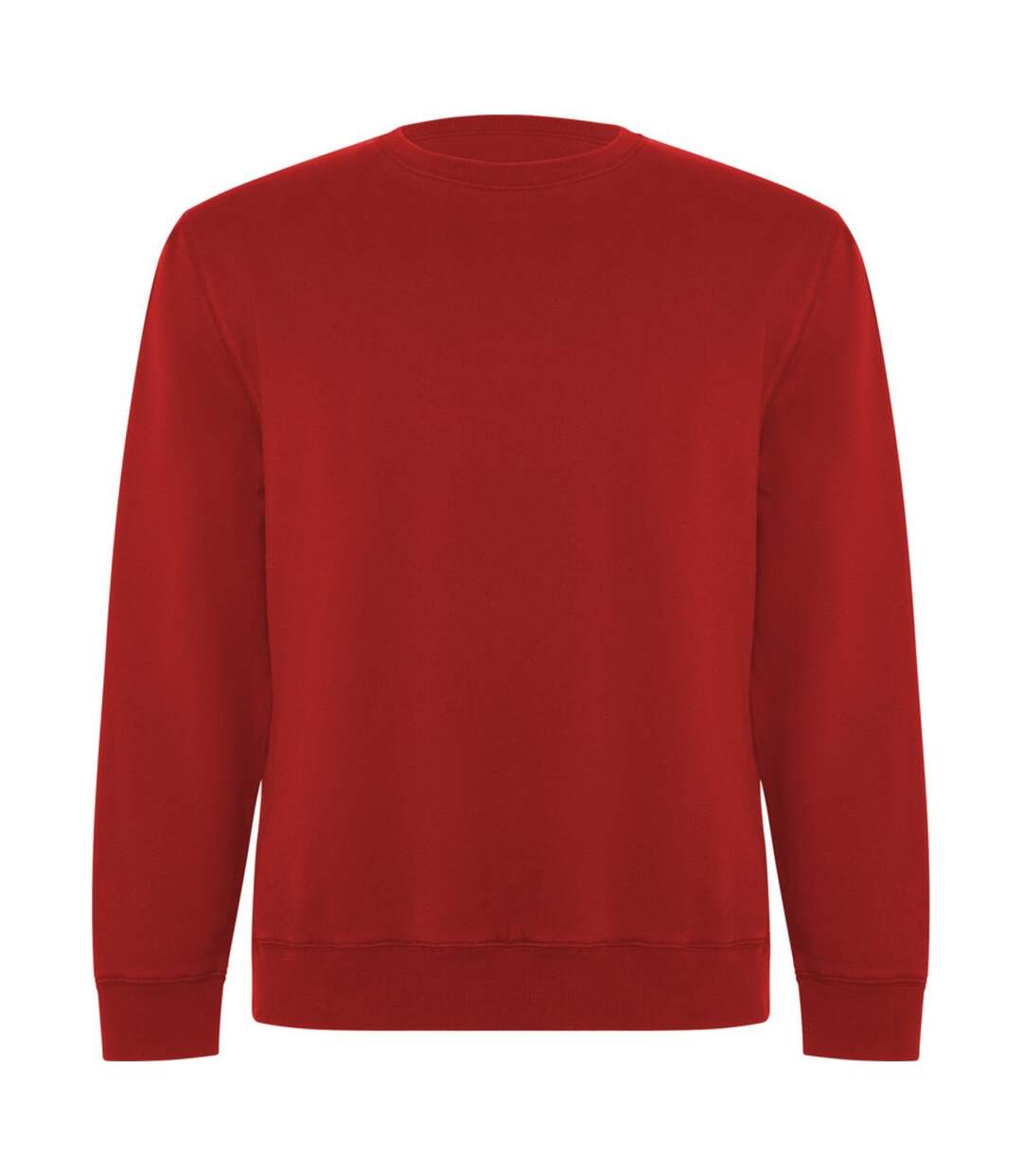 Unisex Adult Batian Crew Neck Sweatshirt Red Roly-1