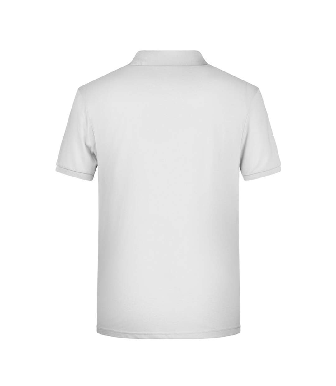 Polo Basic Homme Blanc James And Nicholson-2