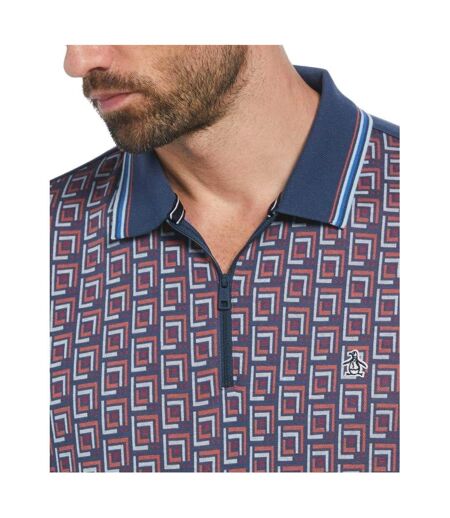 Mens Short-sleeved Polo Shirt Sargasso Sea Original Penguin