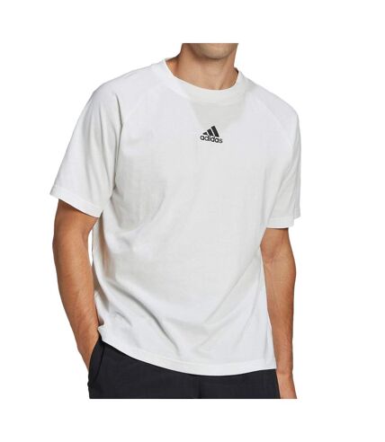 T-shirt Blanc Homme Adidas M Bl Q2 T