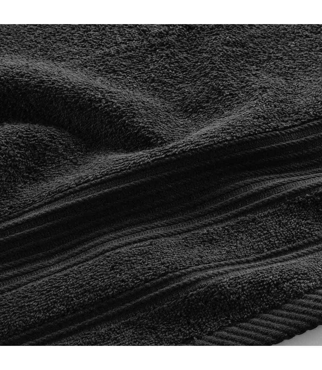 Serviette de Toilette Tendresse 50x90cm Noir-3