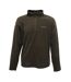 Regatta Great Outdoors Mens Thompson Half Zip Fleece Top (Black) - UTRG1390-2