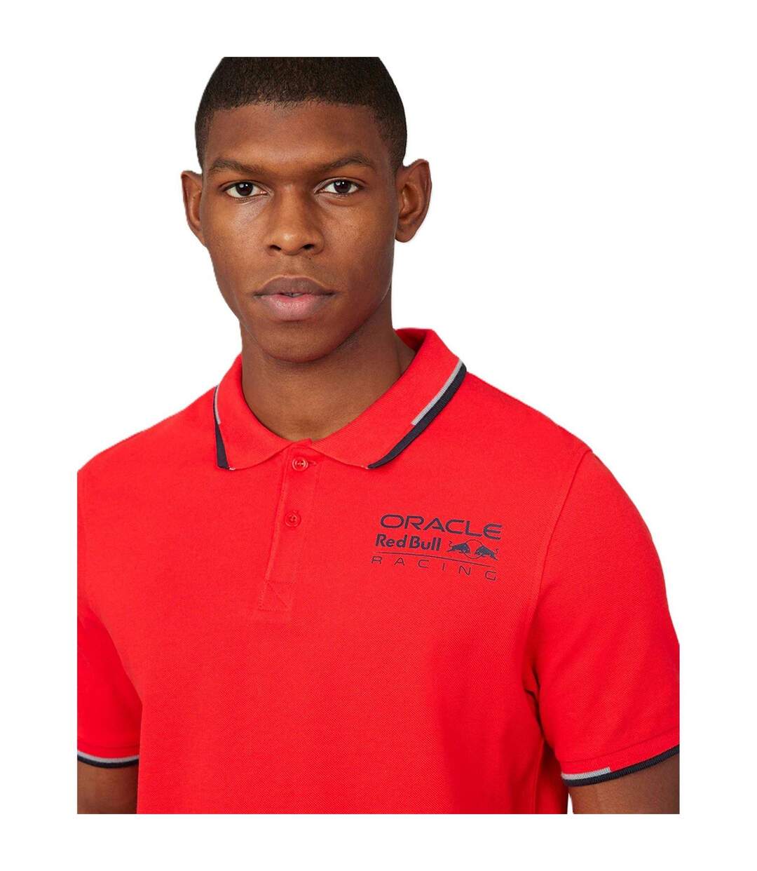 Polo Motif/style Oracle Red Bull Racing Homme Rouge Flamme Castore-3