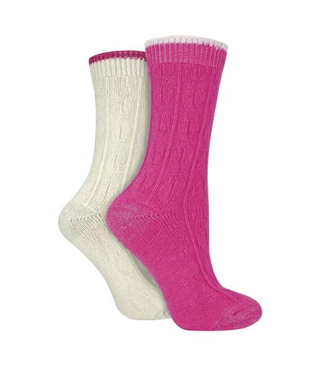 Wildfeet - 4 Paires Femme Chaussettes Paillettes Lurex Talon/Pointe Renforcés