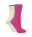 Wildfeet - 4 Paires Femme Chaussettes Paillettes Lurex Talon/Pointe Renforcés-3