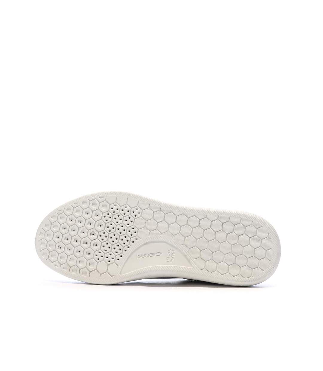 Baskets blanches homme geox deiven-4