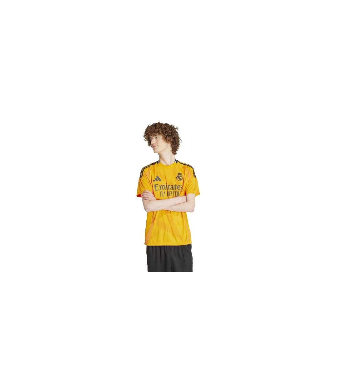Maillot Extérieur Motif/style Real Madrid Cf 2024/2025 Homme Orange Adidas-1