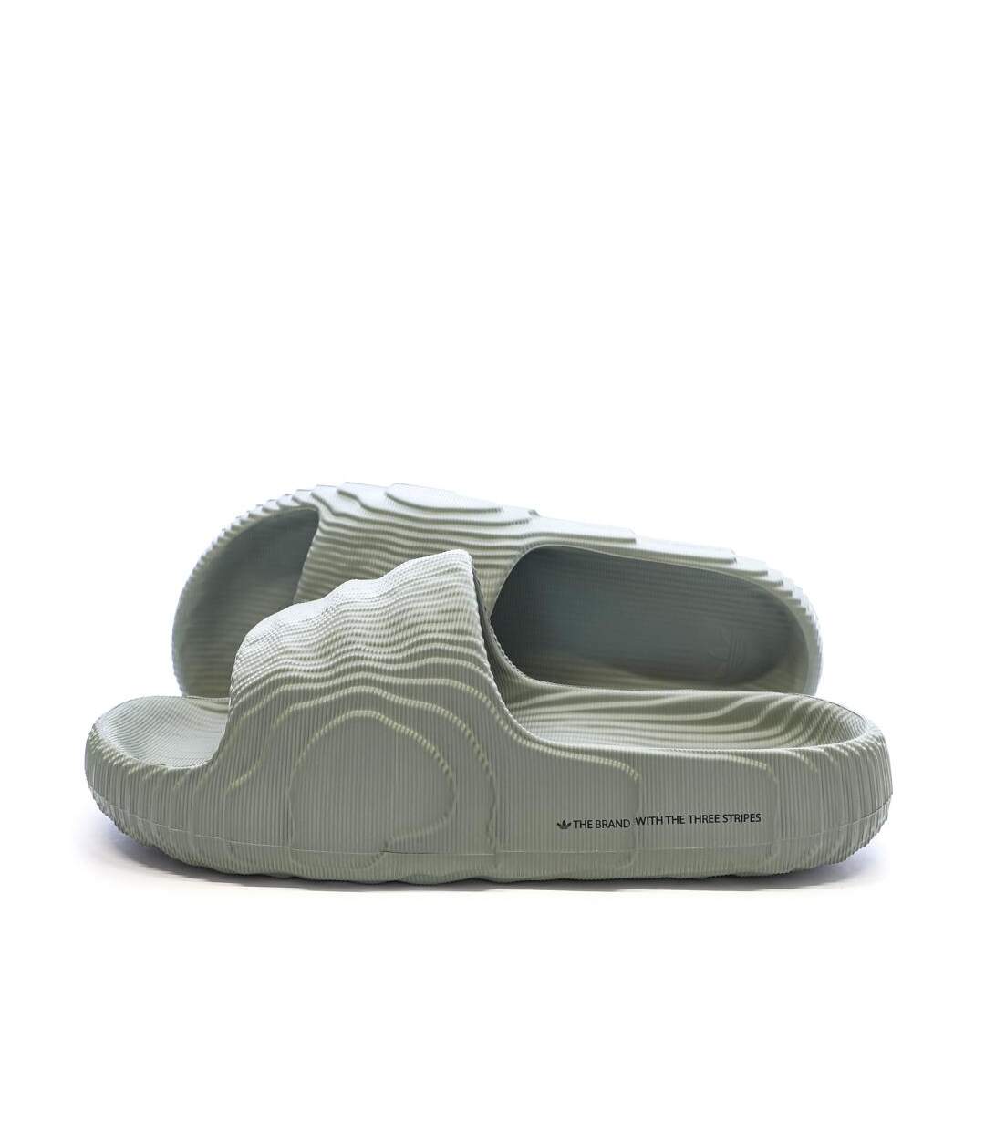 Claquettes verte femme adidas adilette 22 w-1
