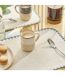 Lot de 6 Mugs en Faïence Kate 20cl Blanc-3