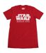 Rogue one official big chest logo burgundy t-shirt burgundy Star Wars