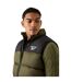 Doudoune Sans Manches Motif/style Matelassé Homme Olive Reebok-4