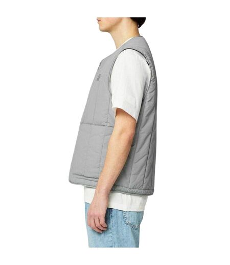 Veste Sans Manches Motif/style Logo Batino Homme Gris Hugo