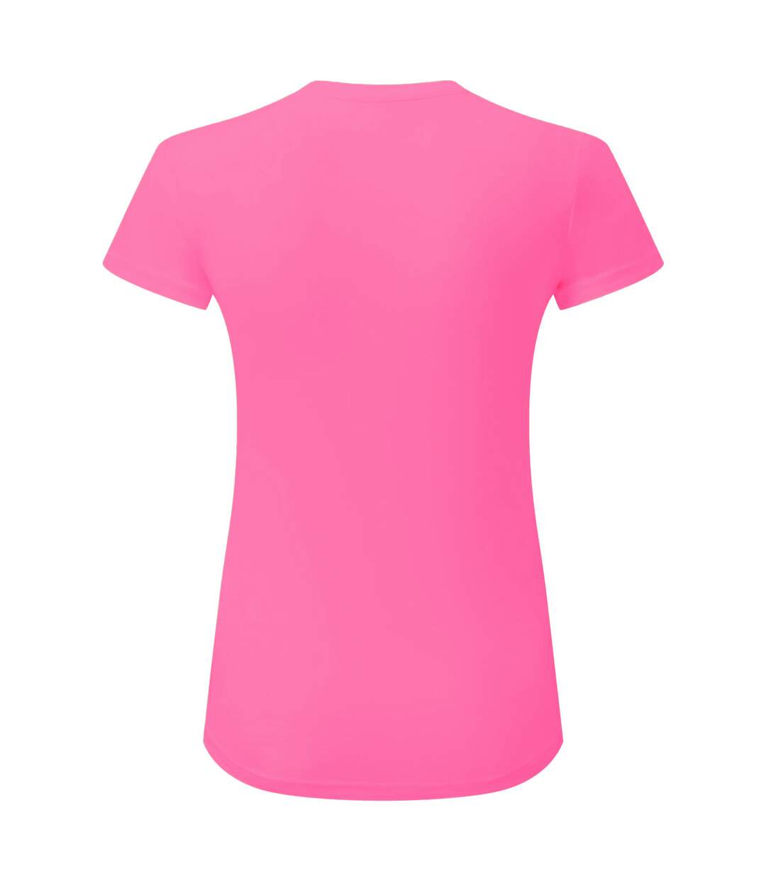 T-shirt sport femme rose vif Tri Dri-2