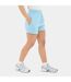 Womens/ladies Jersey Shorts Blue I Saw It First-3