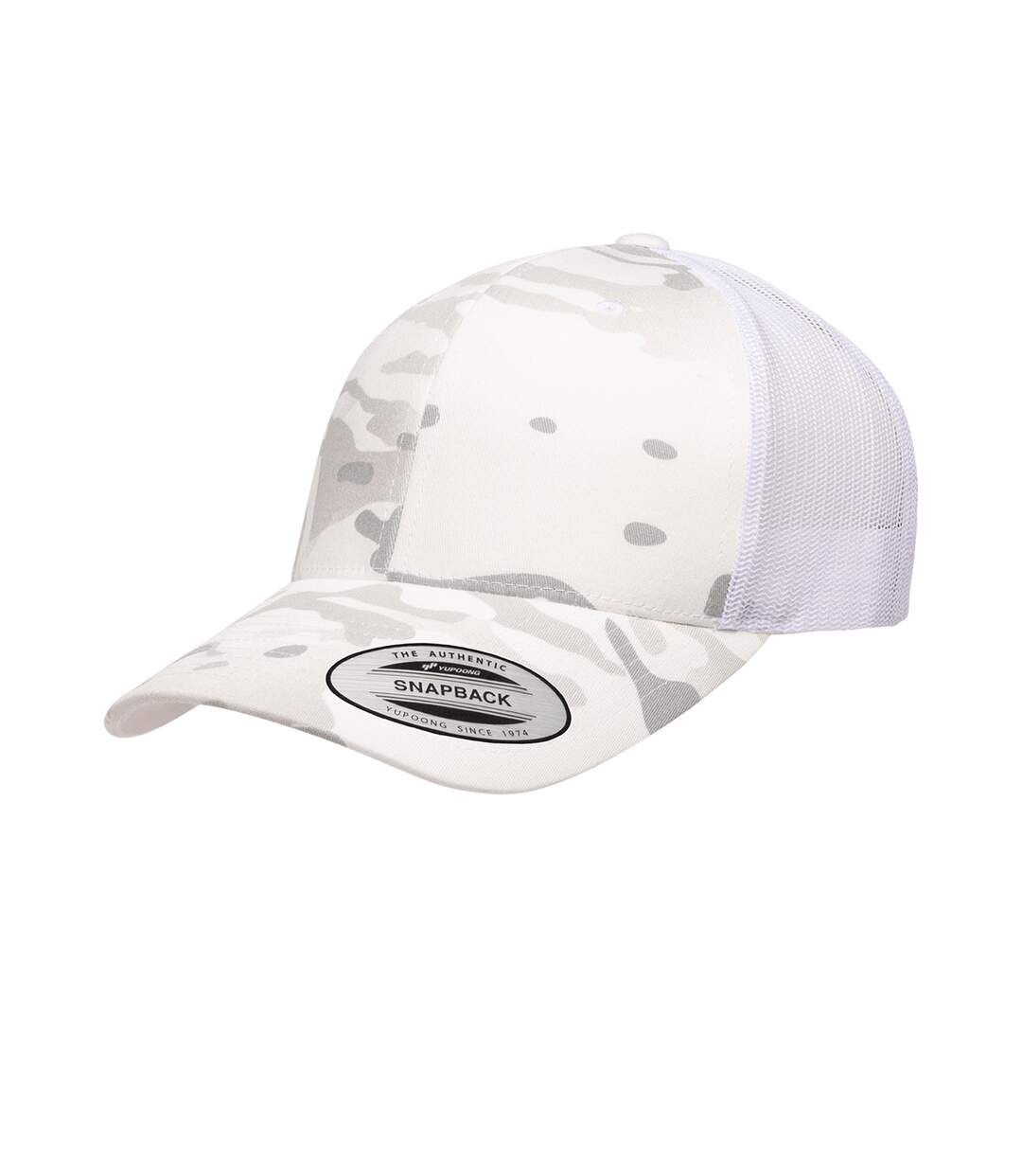 Casquette trucker flexfit multicam blanc cassé Yupoong-1