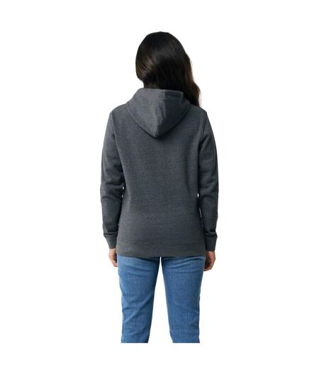 Unisex adult torres recycled cotton undyed hoodie heather anthracite Iqoniq
