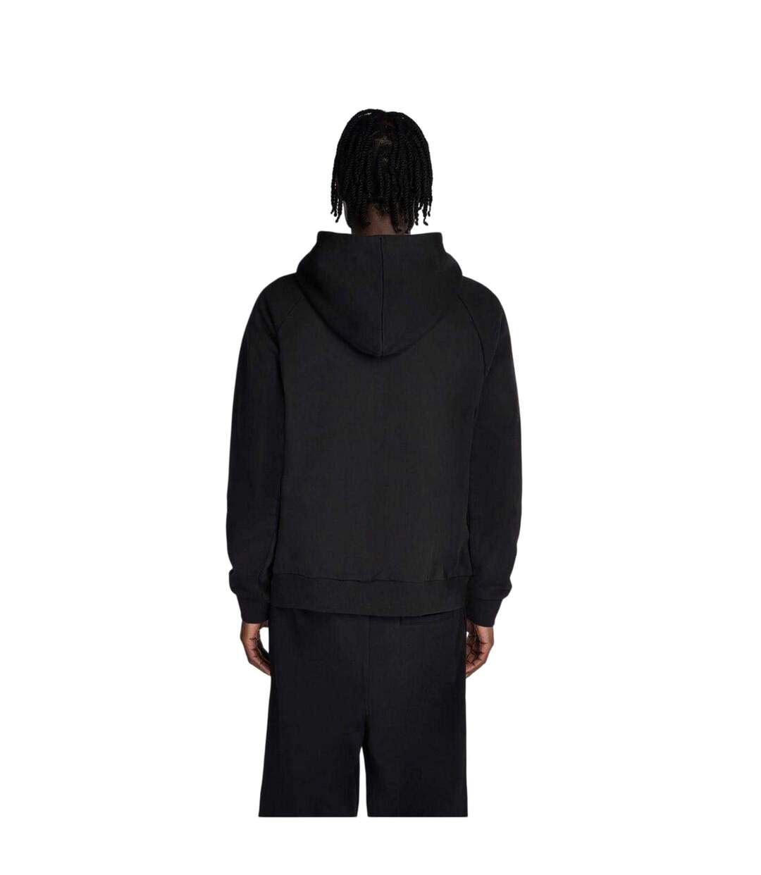 Mens Hoodie Black No Fear-3
