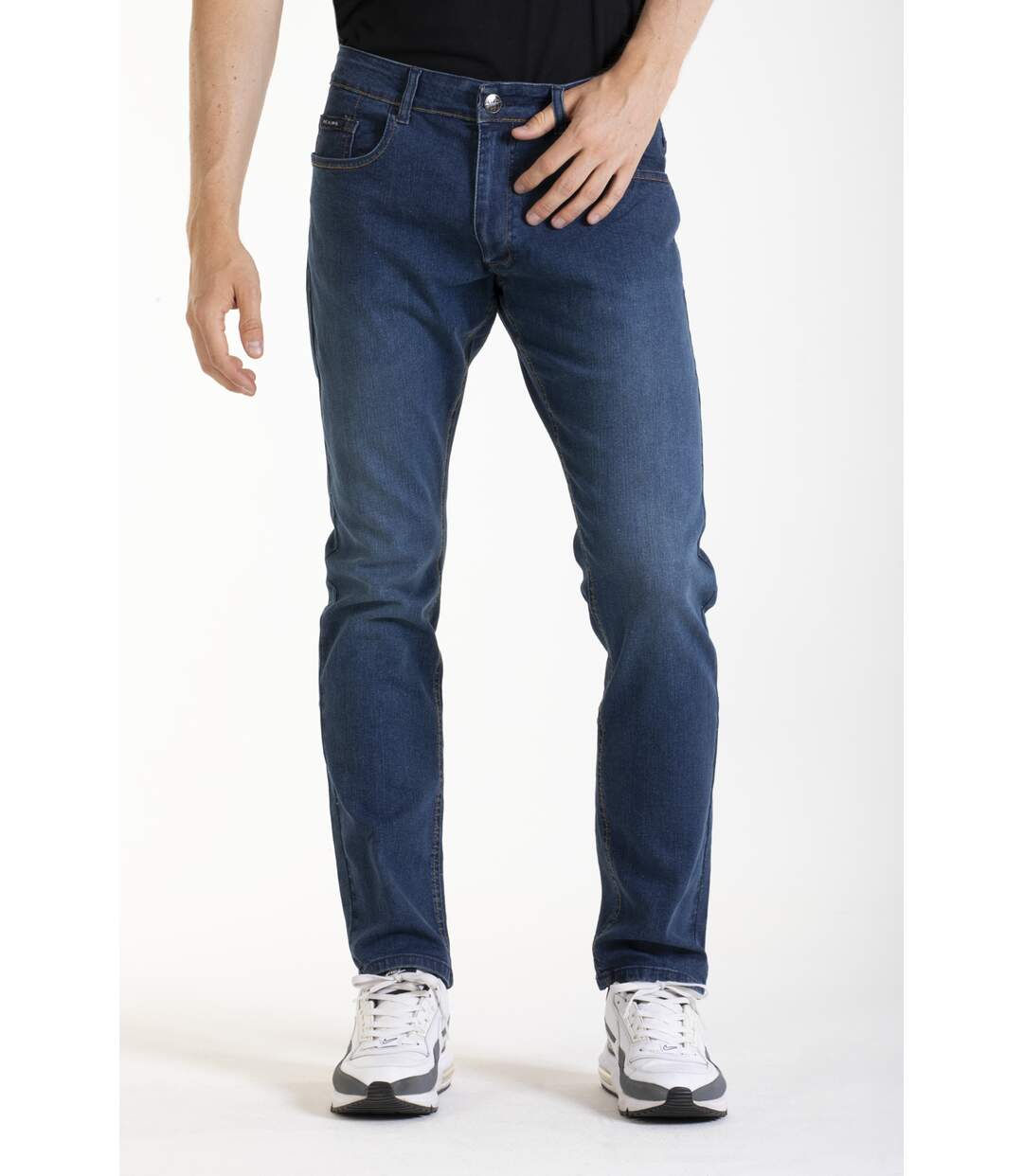 Jeans RL80 Fibreflex® brossé coupe droite ajustée 'Rica Lewis'-1