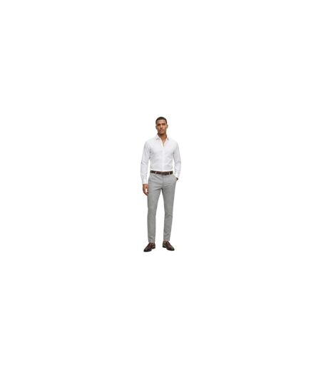Mens Kaito1 Logo Slim Trousers Grey Boss