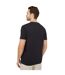 Maine Mens Plain Cotton Crew Neck T-Shirt (Noir) - UTDH7174