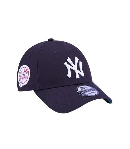 9forty new era side patch baseball cap navy New York Yankees