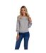 Pull Femme Gris Minoti-4