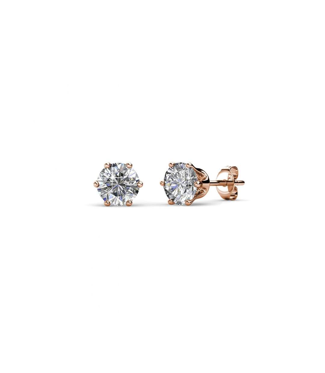 Boucles d'oreilles Solitaire S, Cristal d'Autriche-1