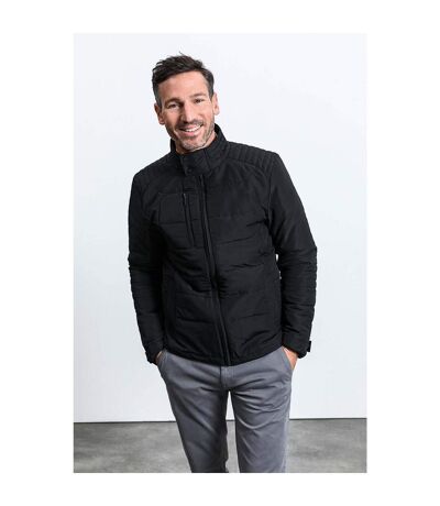 Russell Mens Cross Jacket (Black) - UTBC4667